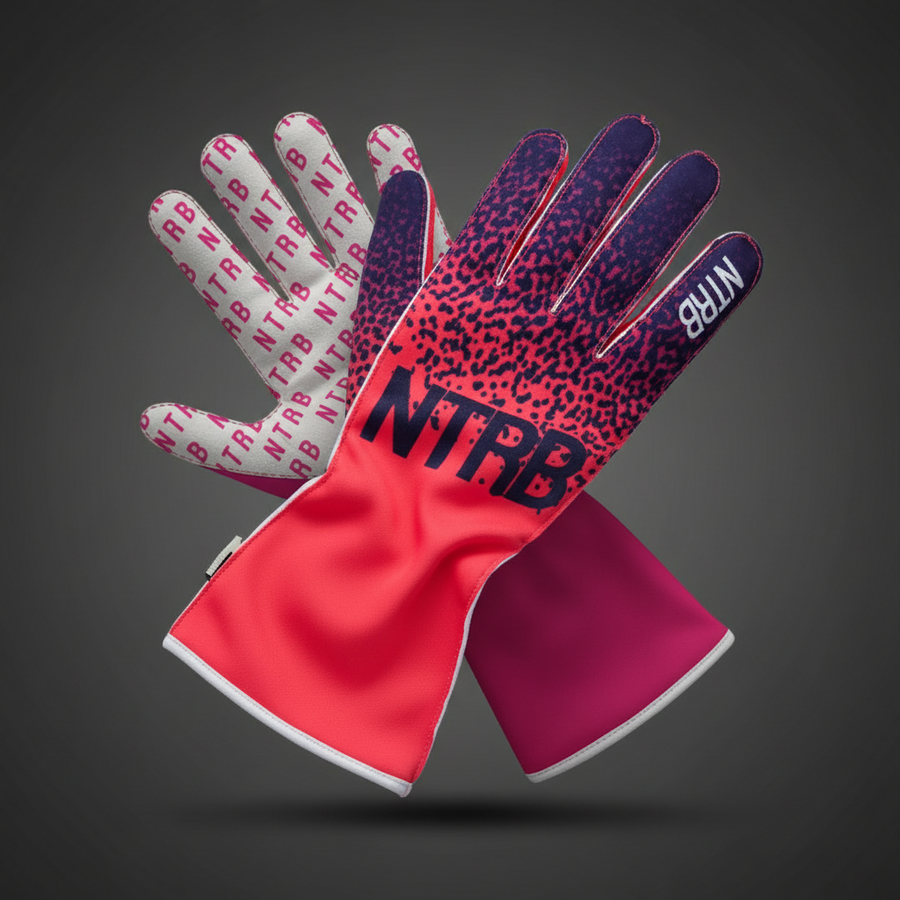 Gants Karting Rose – Grip Silicone Piste Sèche