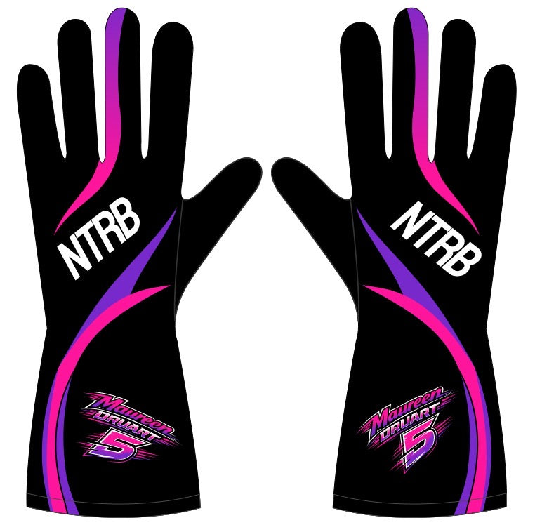 Gants karting 100% personnalisés — logo, prénom, numéro