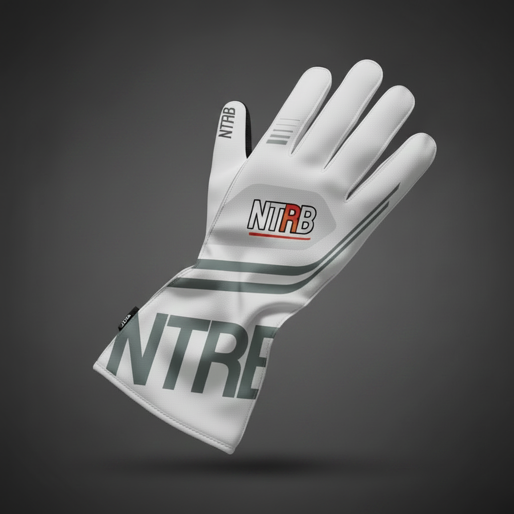 Gants NTRB Blanc - Dos