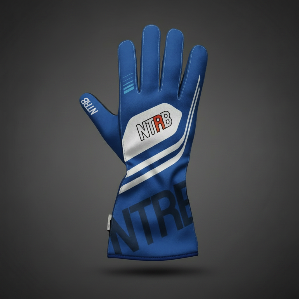 Gants NTRB Bleu - Vue complète